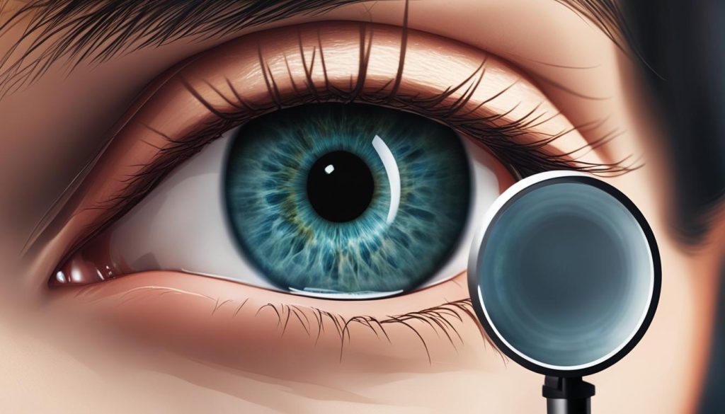 badanie oka w zaćmie